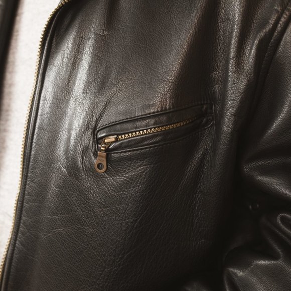 Vintage Cowhide Made in Canada Jacket - Picture 3 of 13